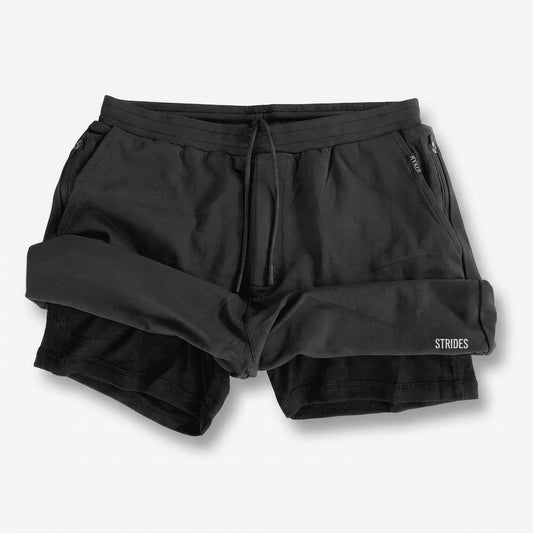 Natural Performance Shorts - (100% Organic Cotton + 100% Merino Wool Liner)