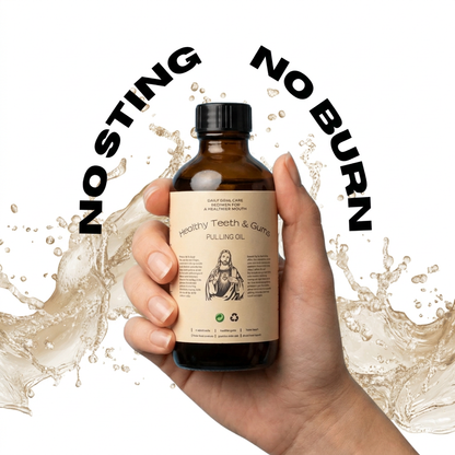 Holy Organic Mouthwash | Healthier gums and fresher breath in 14 days or less